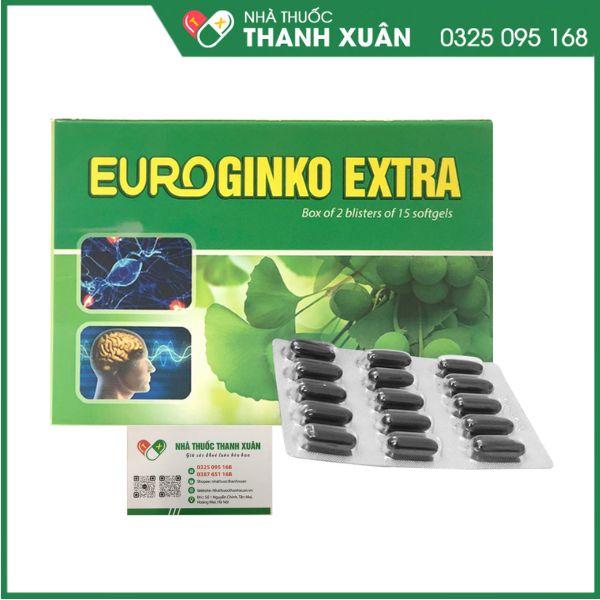 Euroginko Extra - Điều trị thiểu năng tuần hoàn não